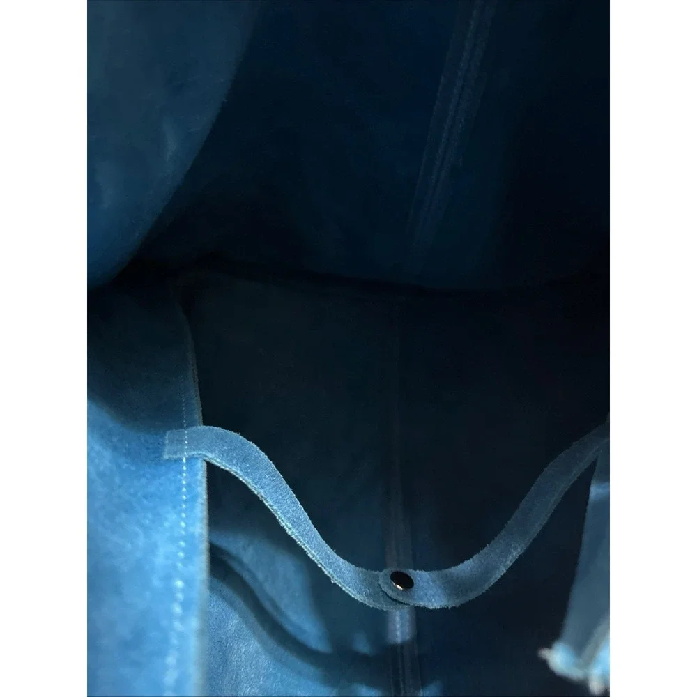 El Market Hobo Style Suede Bag With Wallet